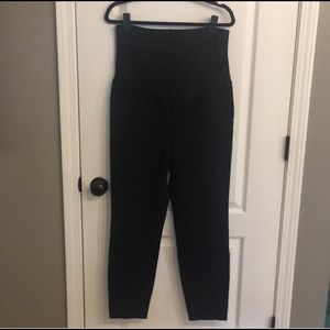 Maternity black work pants